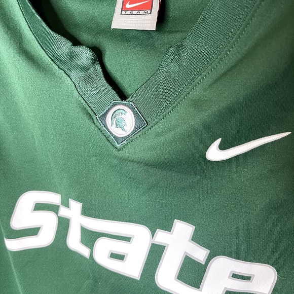 2000s Retro MSU Michigan State Nike Elite Basketball Jersey #2 Size XXL - Picture 3 of 7
